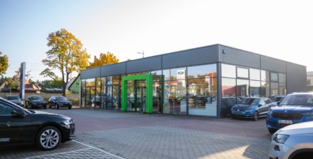 Skoda Salon der MGS Motor Gruppe Sachsen in Radebeul