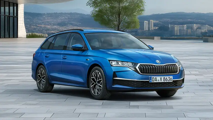 Skoda Octavia Combi Balance in blau