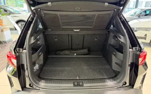Skoda Elroq 85 schwarz Kofferraum